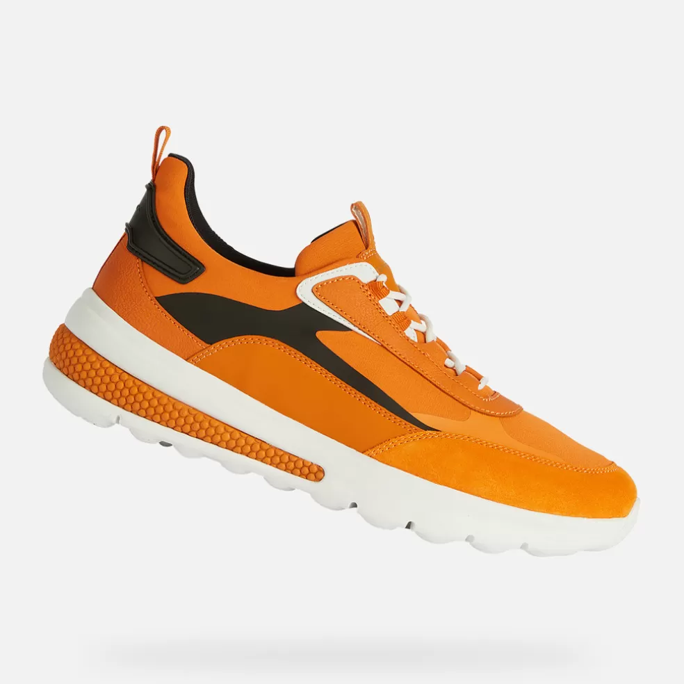 Geox SPHERICA ACTIF HOMEM - SNEAKERS de homem laranja Fashion