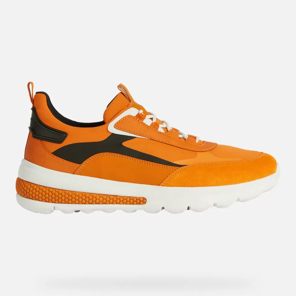 Geox SPHERICA ACTIF HOMEM - SNEAKERS de homem laranja Fashion