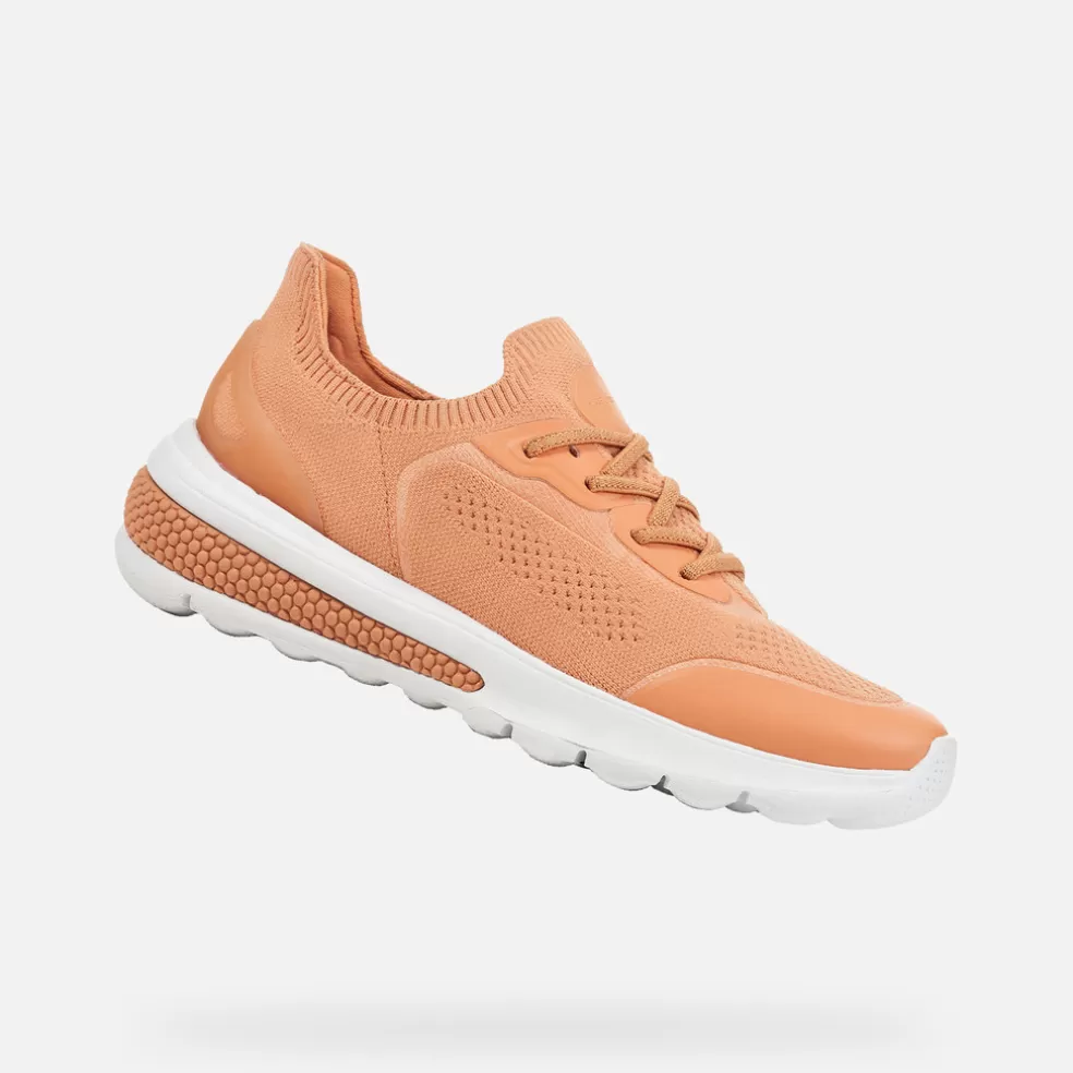 Geox SPHERICA ACTIF MULHER - SNEAKERS de mulher pêssego Hot