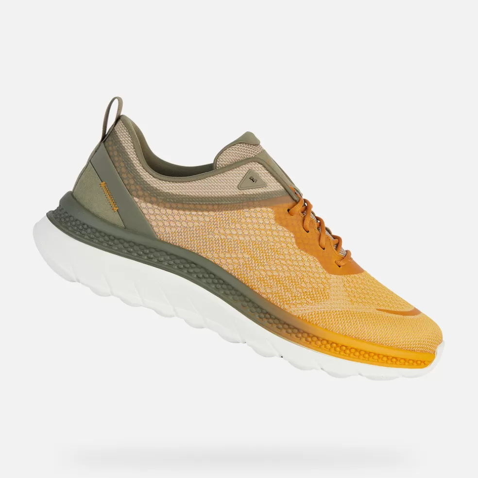 Geox SPHERICA ACTIF X HOMEM - SNEAKERS de homem amarelo/verde sálvia Best Sale