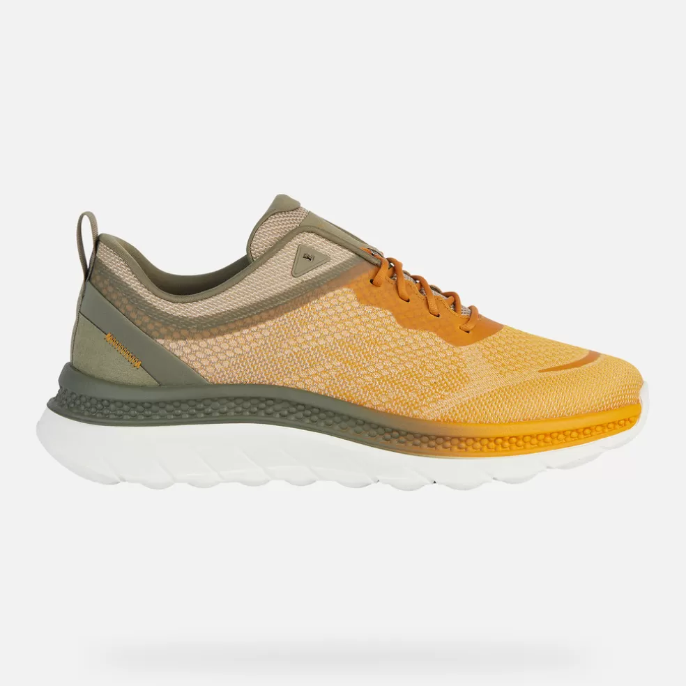 Geox SPHERICA ACTIF X HOMEM - SNEAKERS de homem amarelo/verde sálvia Best Sale