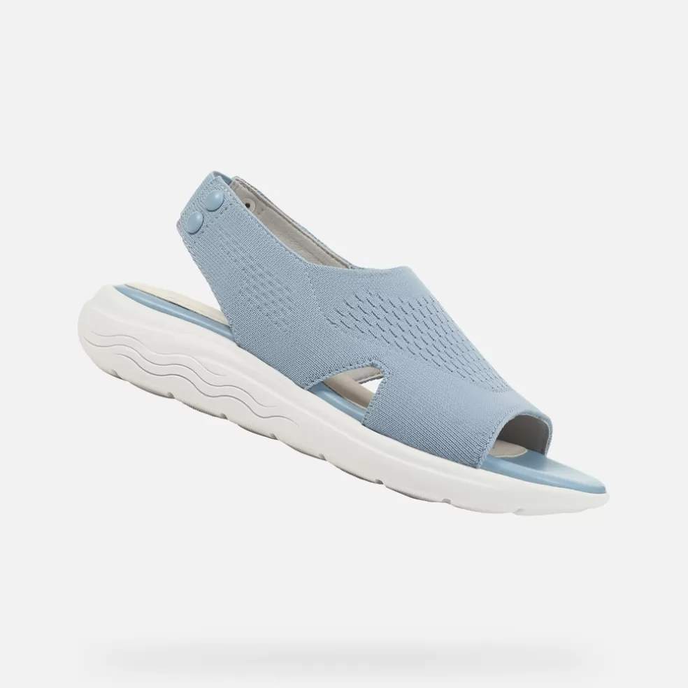 Geox SPHERICA EC5 MULHER - SANDÁLIAS de mulher azul celeste claro Cheap