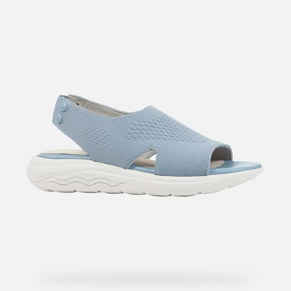 Geox SPHERICA EC5 MULHER - SANDÁLIAS de mulher azul celeste claro Cheap