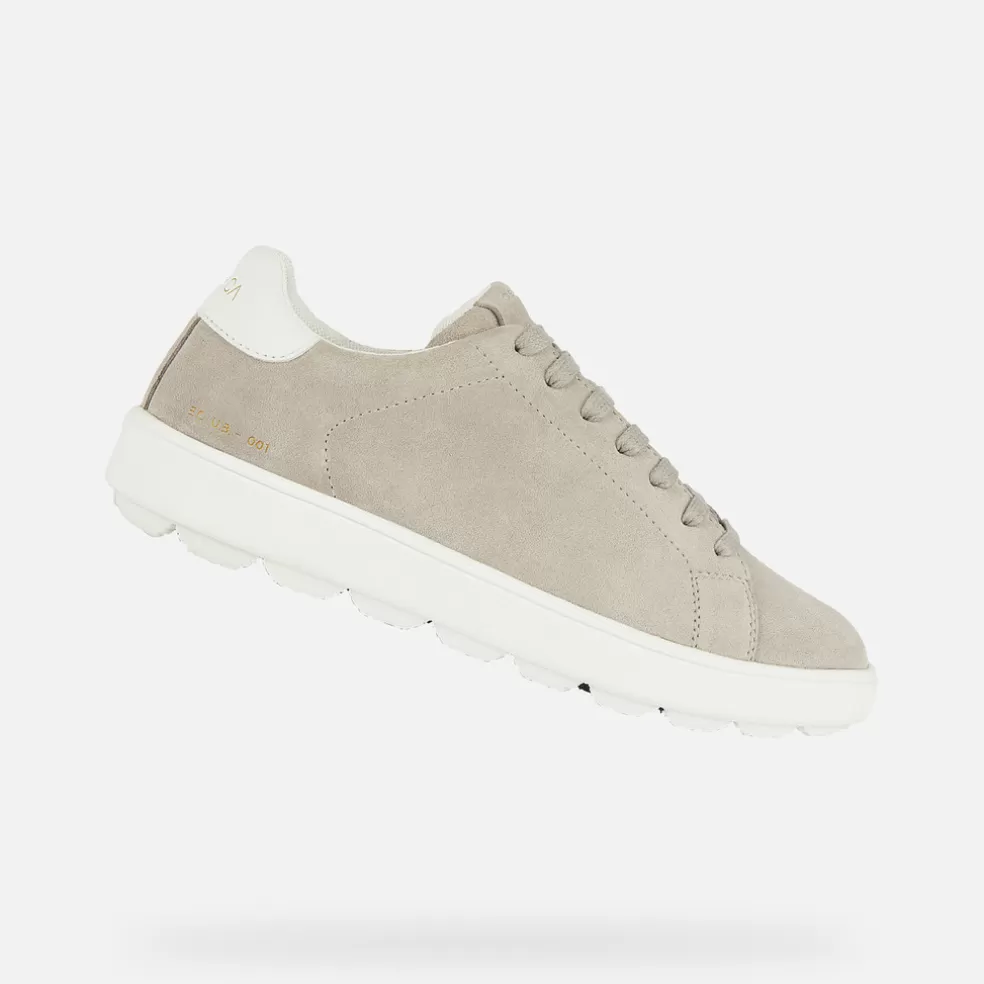 Geox SPHERICA ECUB-1 MULHER - SNEAKERS de mulher cinzento/branco Discount