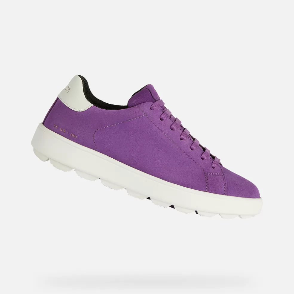 Geox SPHERICA ECUB-1 MULHER - SNEAKERS de mulher violeta/branco Cheap