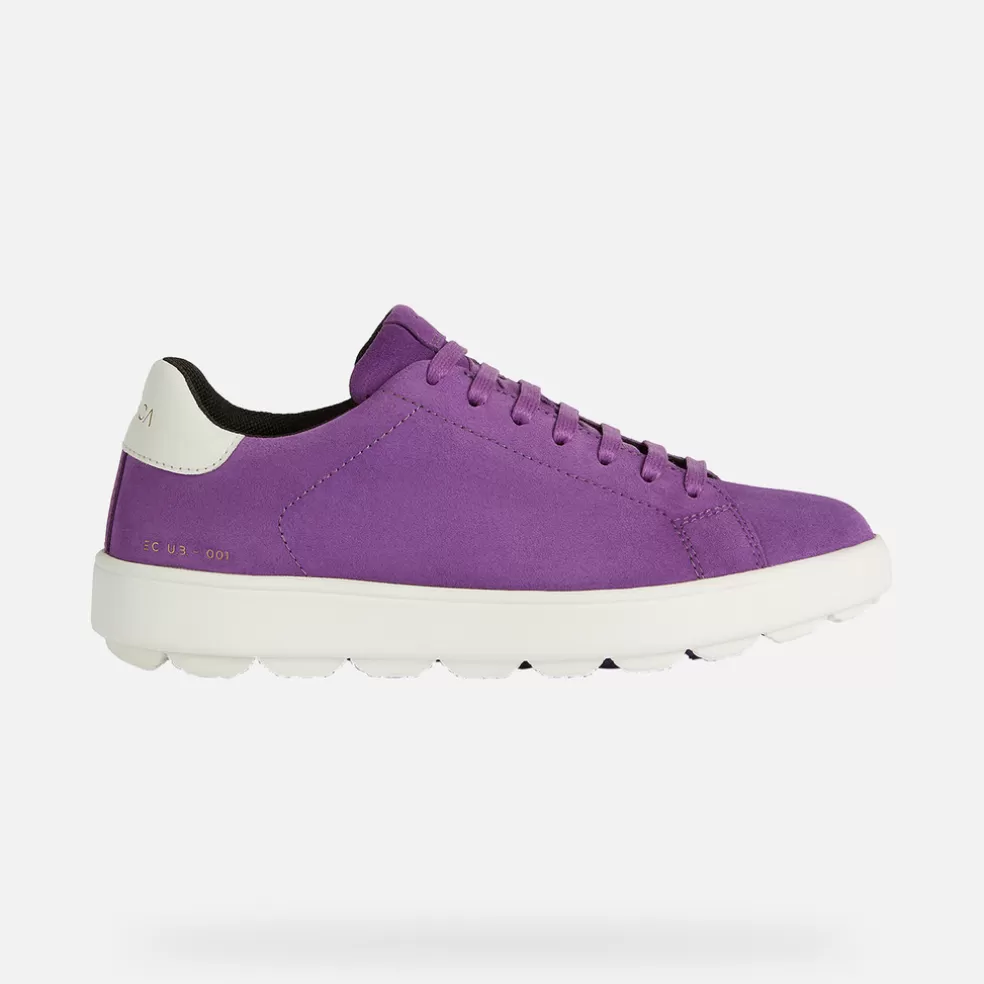 Geox SPHERICA ECUB-1 MULHER - SNEAKERS de mulher violeta/branco Cheap