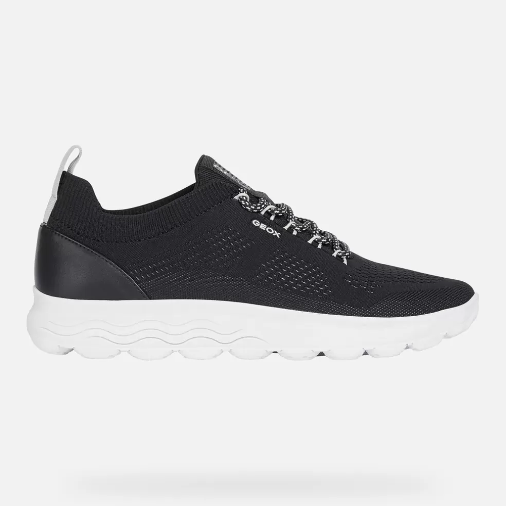 Geox SPHERICA HOMEM - SNEAKERS de homem preto Discount