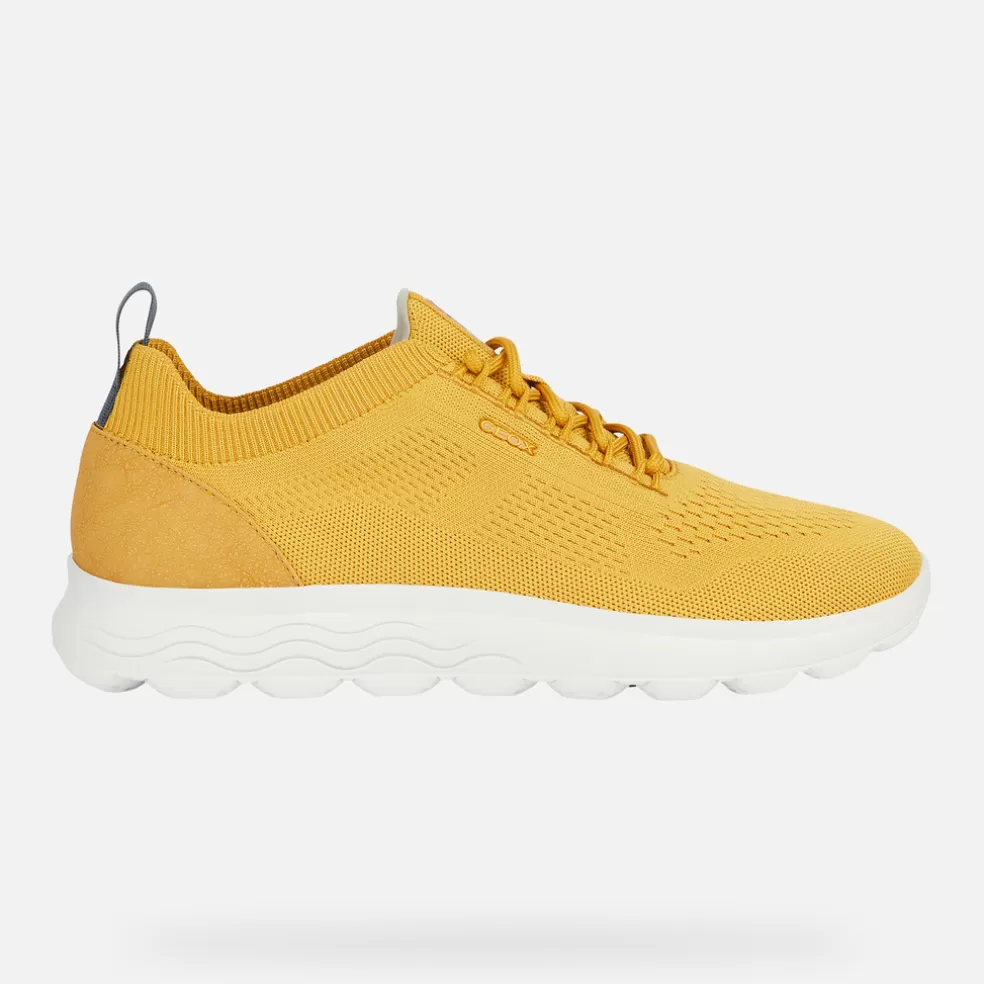 Geox SPHERICA HOMEM - SNEAKERS de homem amarelo Online