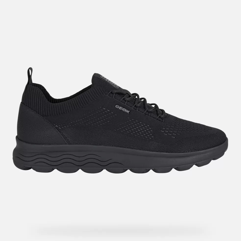 Geox SPHERICA HOMEM - SNEAKERS de homem preto New