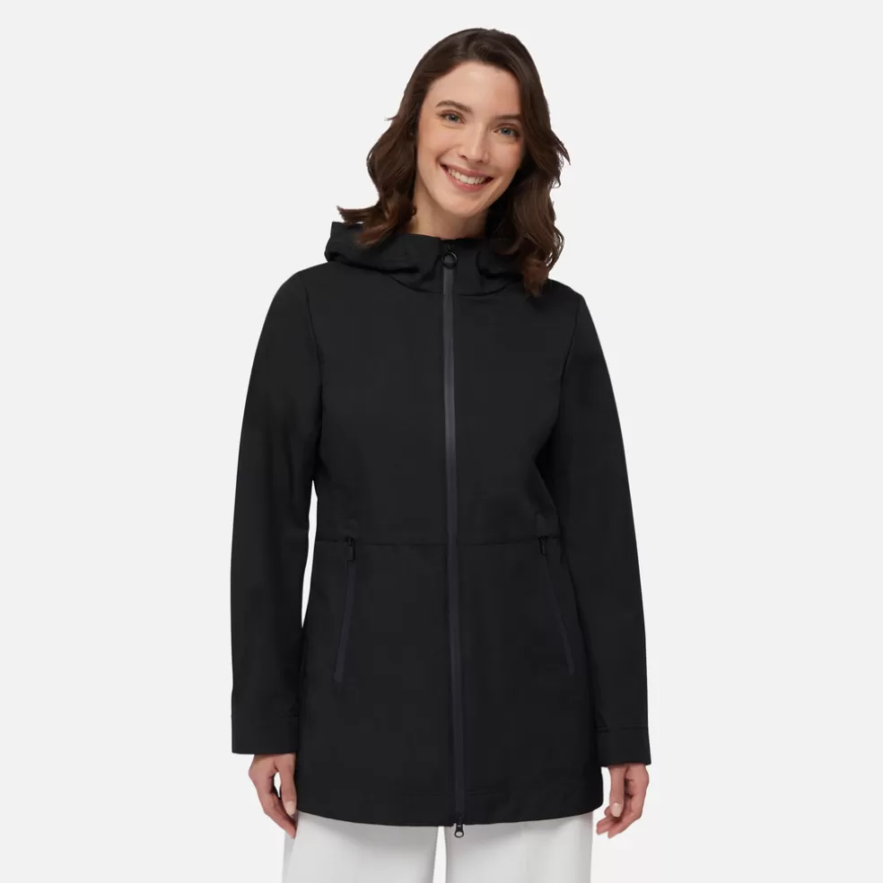 Geox SPHERICA MULHER - PARKAS de mulher preto Best