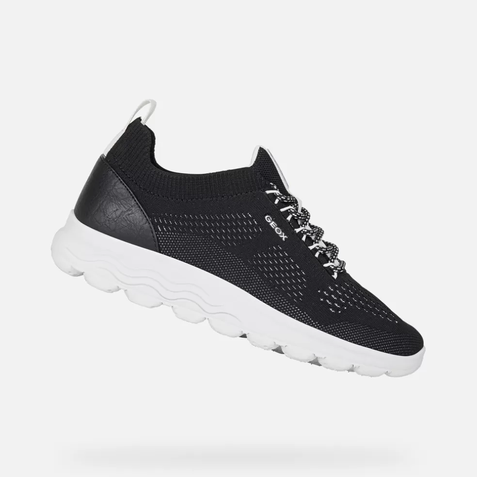 Geox SPHERICA MULHER - SNEAKERS de mulher preto Fashion