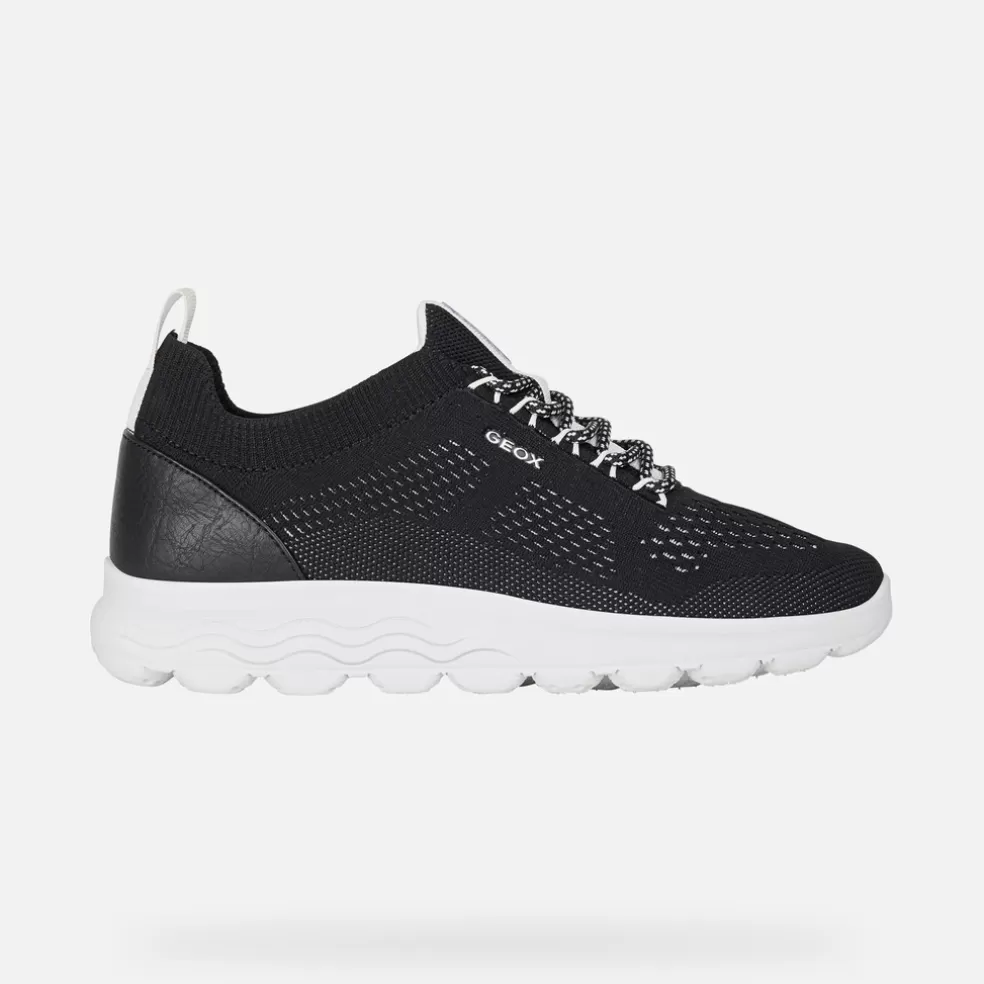 Geox SPHERICA MULHER - SNEAKERS de mulher preto Fashion