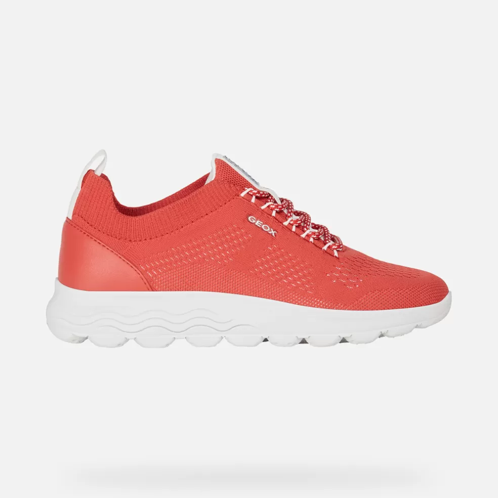 Geox SPHERICA MULHER - SNEAKERS de mulher vermelho Best