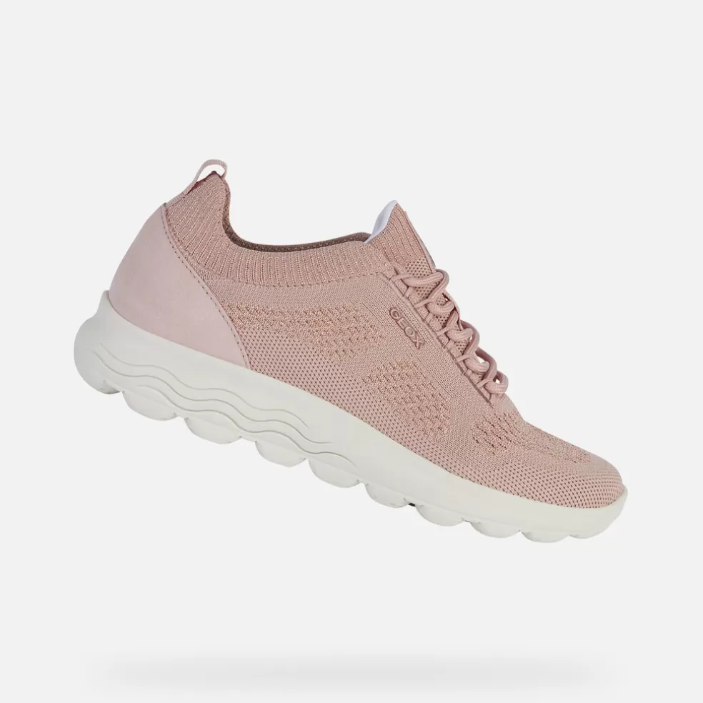 Geox SPHERICA MULHER - SNEAKERS de mulher rosa claro New