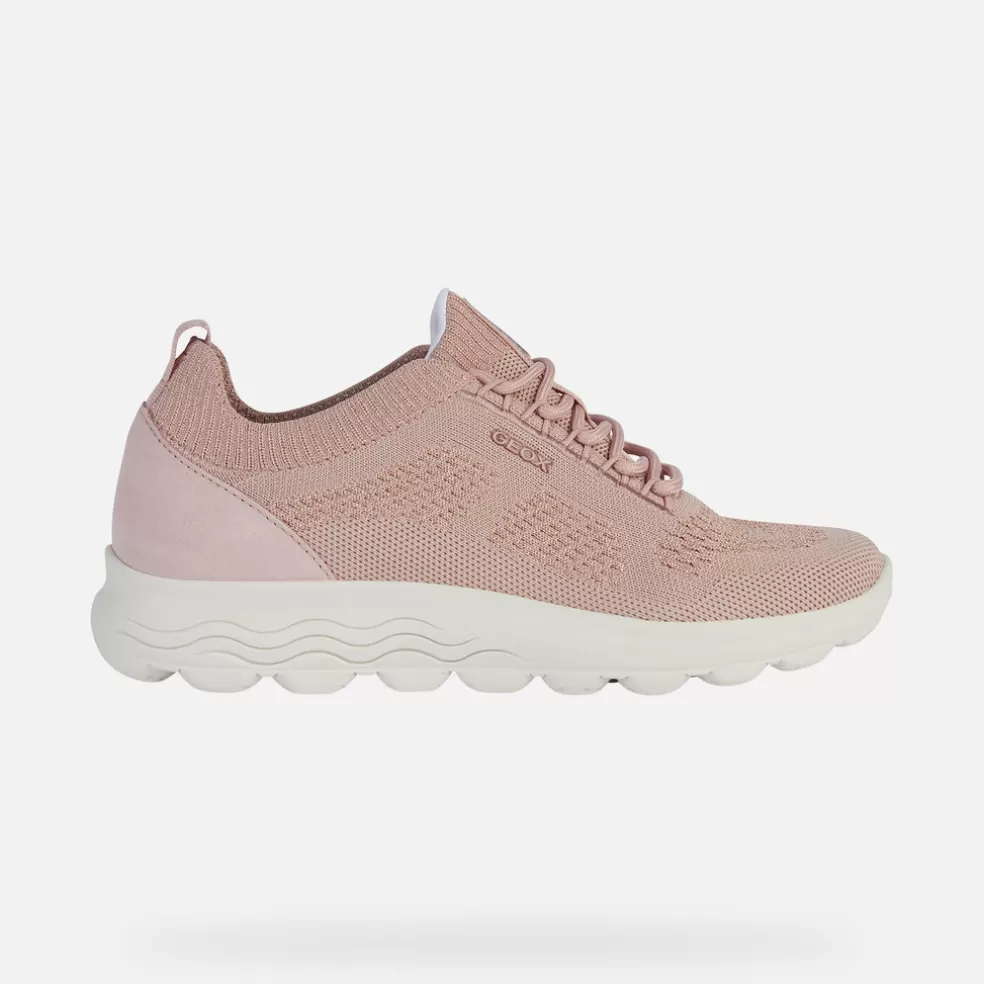 Geox SPHERICA MULHER - SNEAKERS de mulher rosa claro New