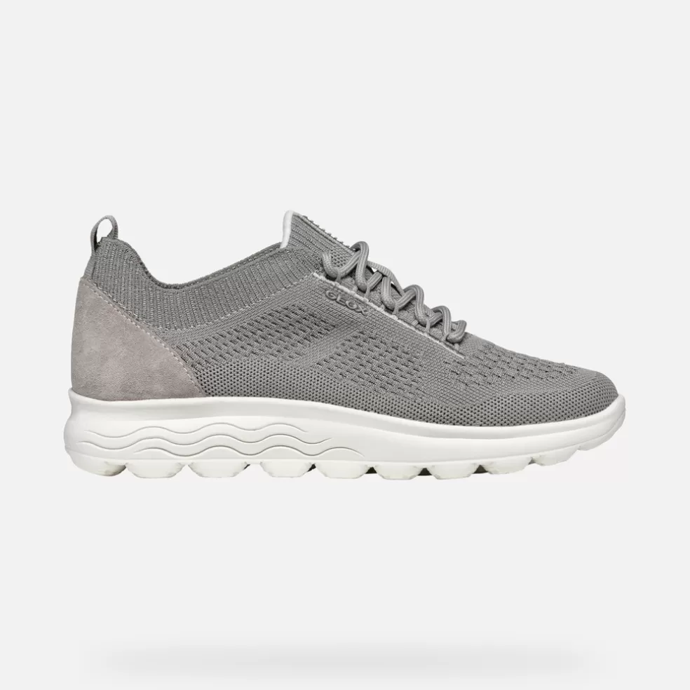 Geox SPHERICA MULHER - SNEAKERS de mulher cinzento Sale