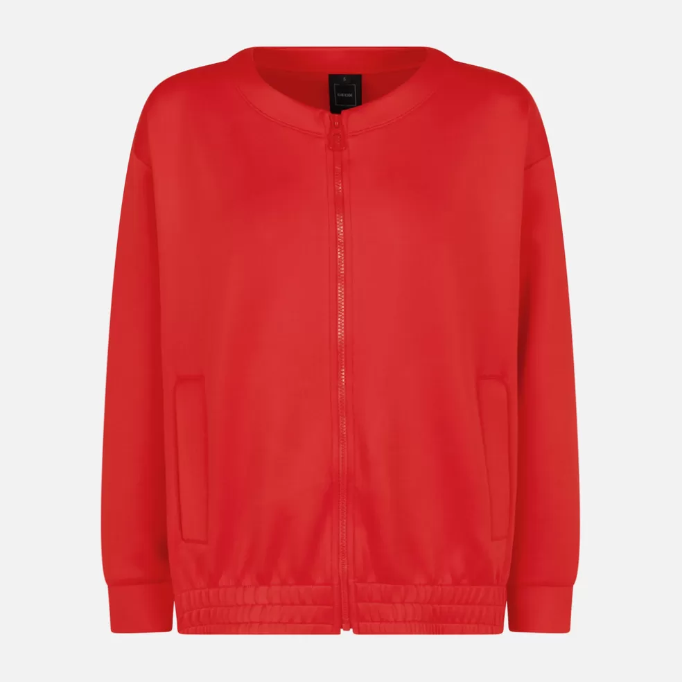 Geox SWEATER MULHER - SWEATSHIRTS de mulher vermelho Clearance