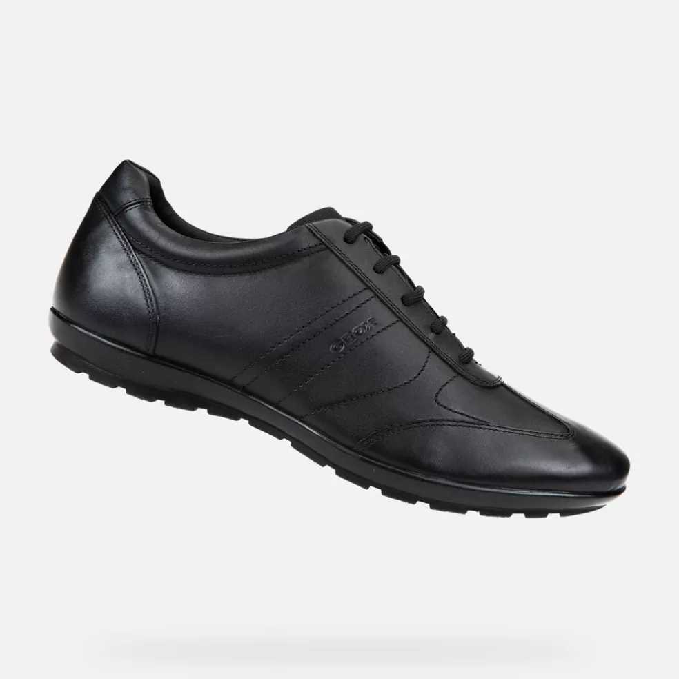 Geox SYMBOL HOMEM - SAPATOS CASUAIS de homem preto Fashion