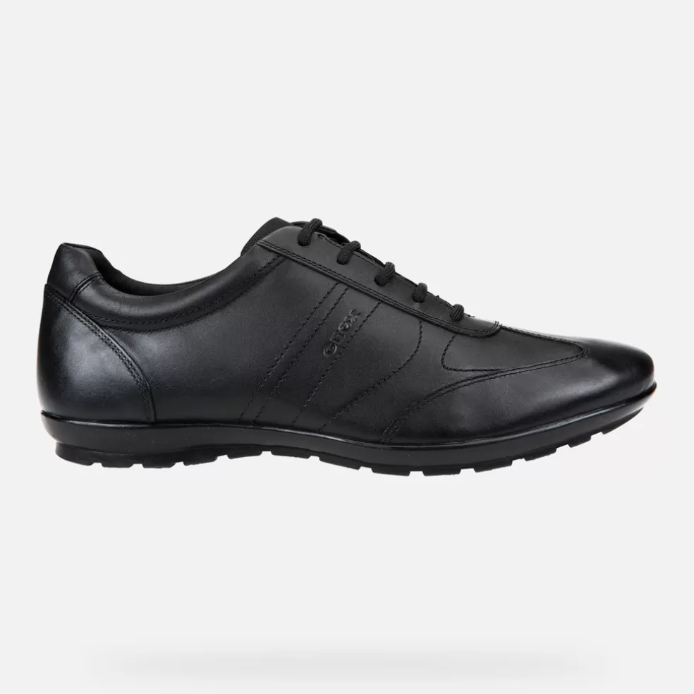 Geox SYMBOL HOMEM - SAPATOS CASUAIS de homem preto Fashion