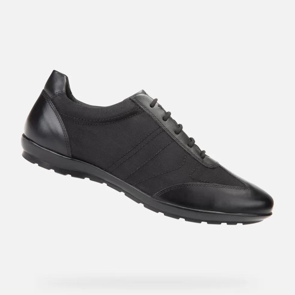 Geox SYMBOL HOMEM - SAPATOS CASUAIS de homem preto Best Sale