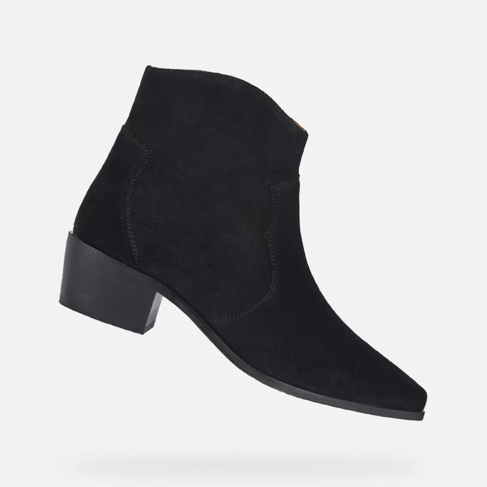 Geox TEXICA MULHER - BOTINS de mulher preto Online