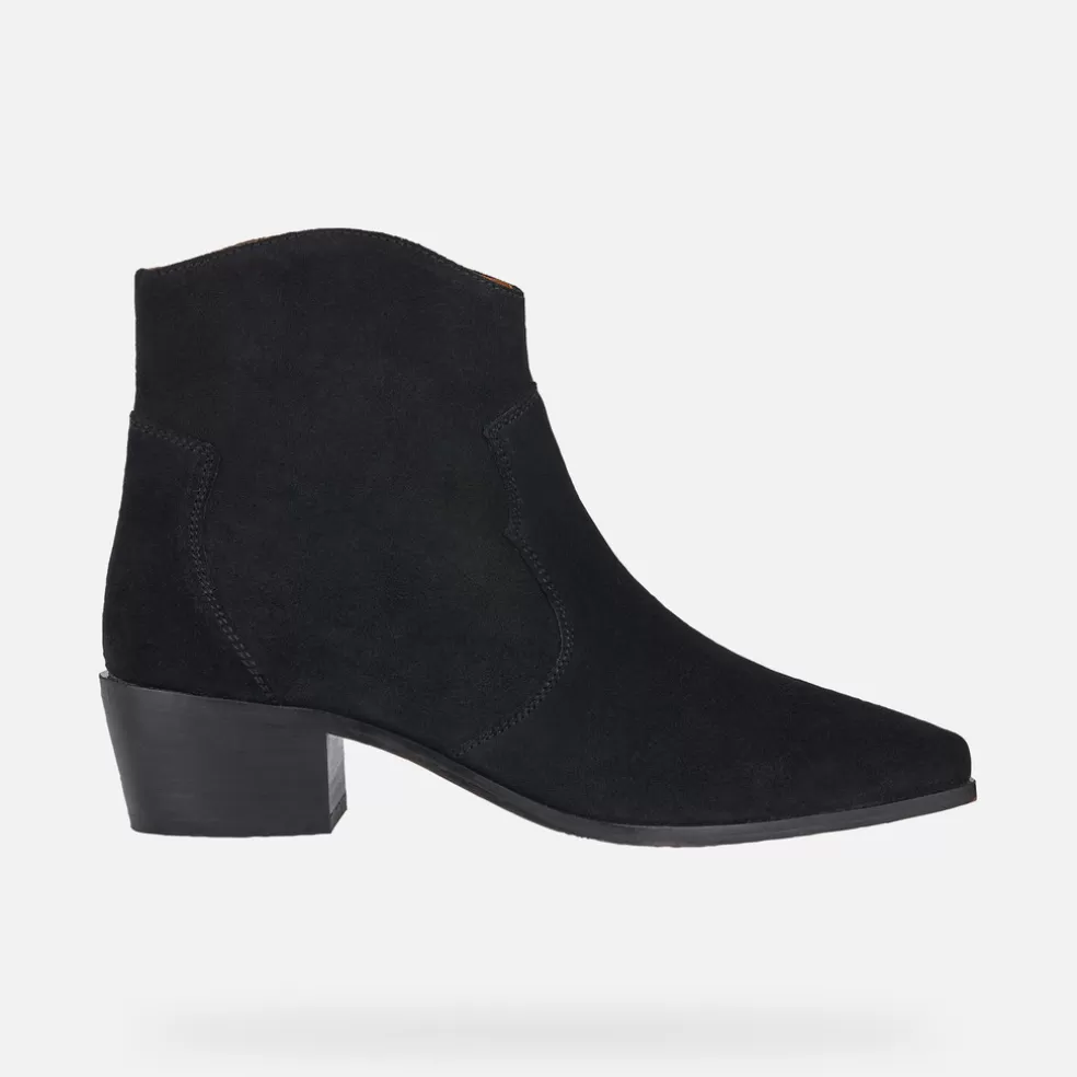 Geox TEXICA MULHER - BOTINS de mulher preto Online