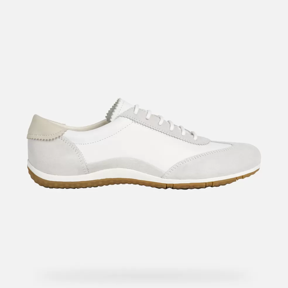 Geox VEGA MULHER - SNEAKERS de mulher branco leite/gelo Hot