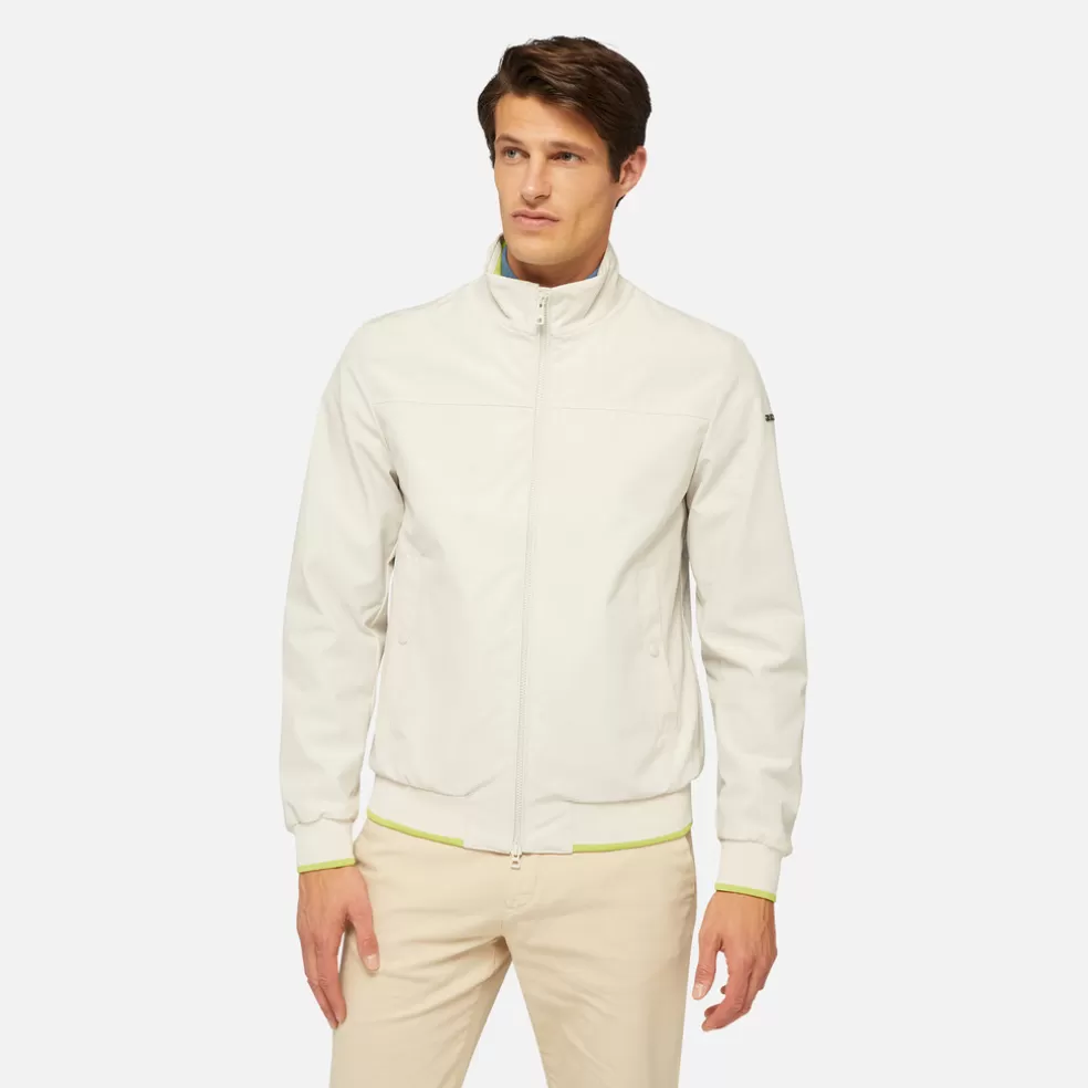 Geox VINCIT HOMEM - BOMBERS de homem cinzento claro Sale