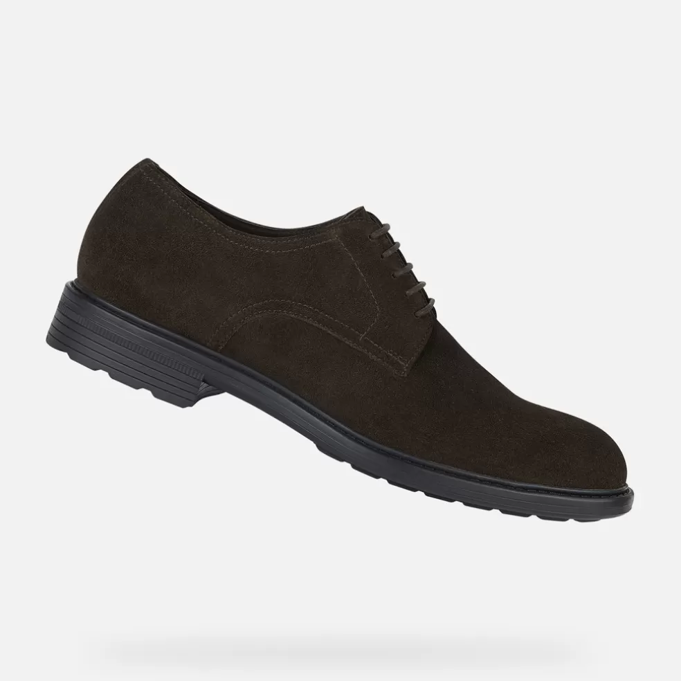 Geox WALK PLEASURE HOMEM - SAPATOS CASUAIS de homem castanho escuro Clearance