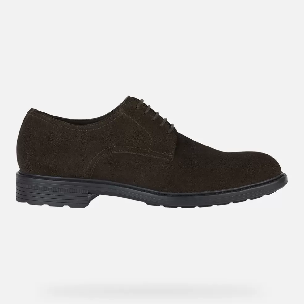 Geox WALK PLEASURE HOMEM - SAPATOS CASUAIS de homem castanho escuro Clearance