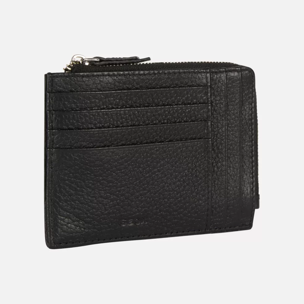 Geox WALLET HOMEM - CARTEIRAS de homem preto Sale