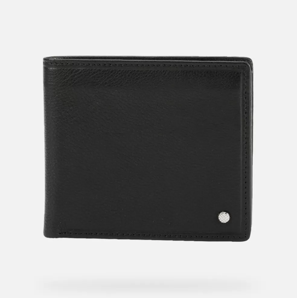 Geox WALLET HOMEM - CARTEIRAS de homem preto Hot