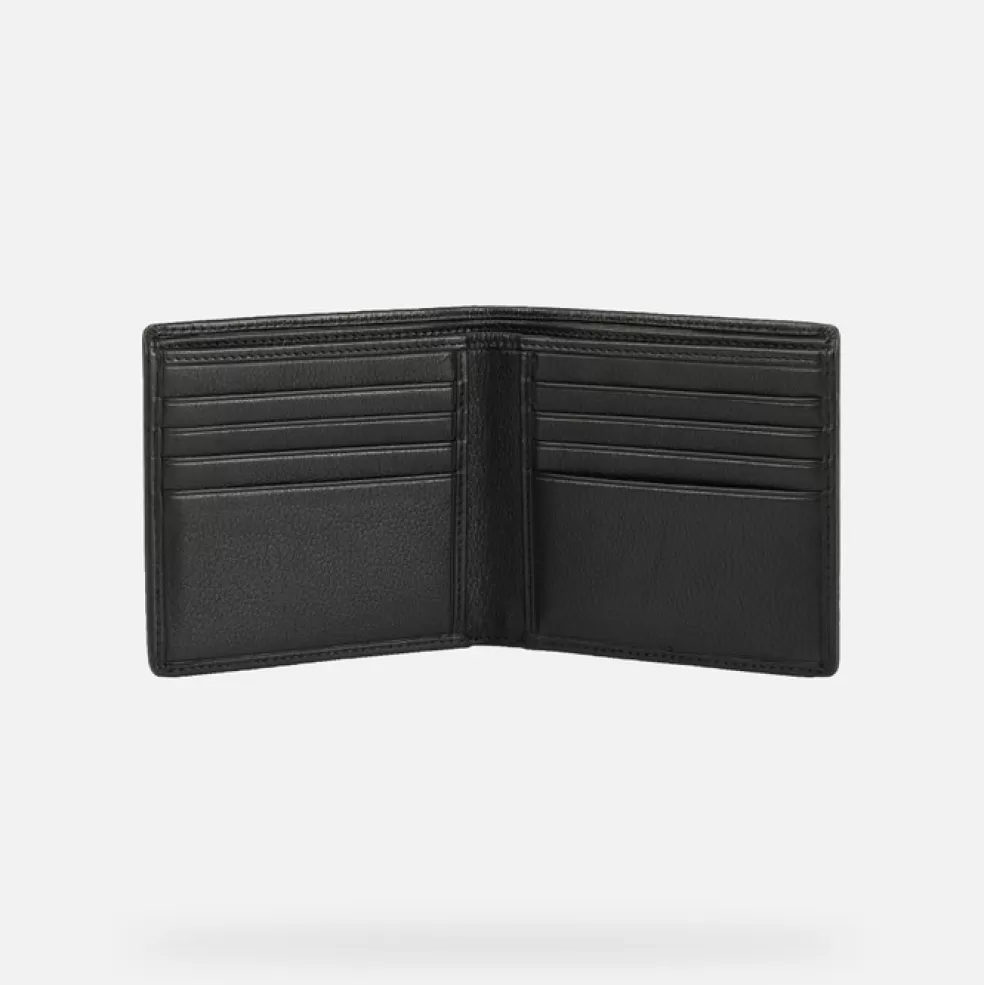 Geox WALLET HOMEM - CARTEIRAS de homem preto Hot