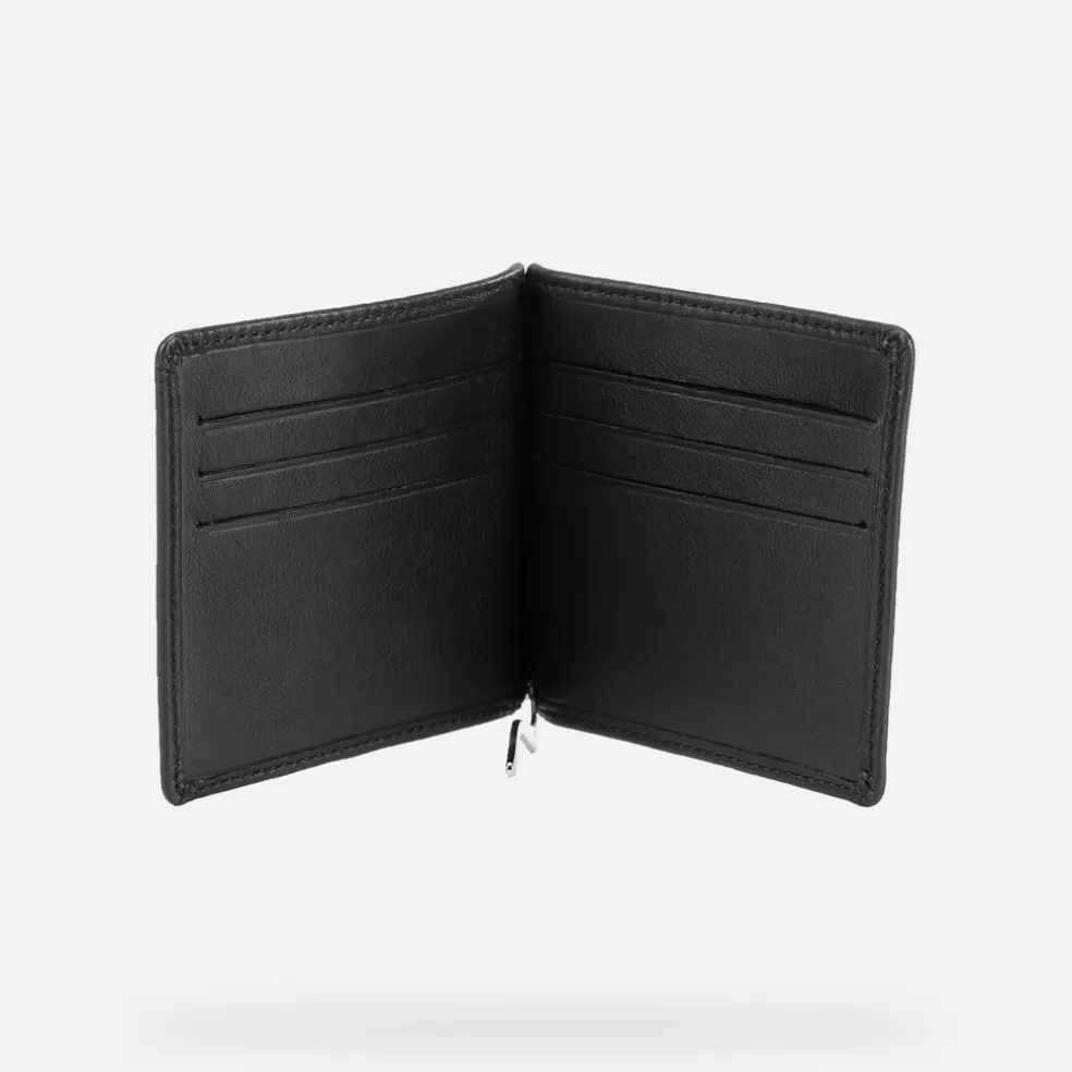 Geox WALLET HOMEM - CARTEIRAS de homem preto Hot