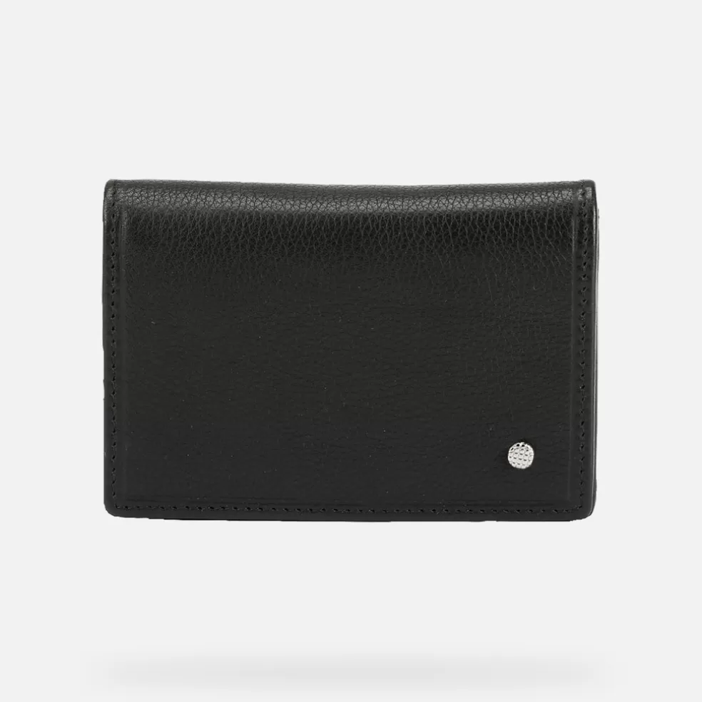 Geox WALLET HOMEM - CARTEIRAS de homem preto Best Sale