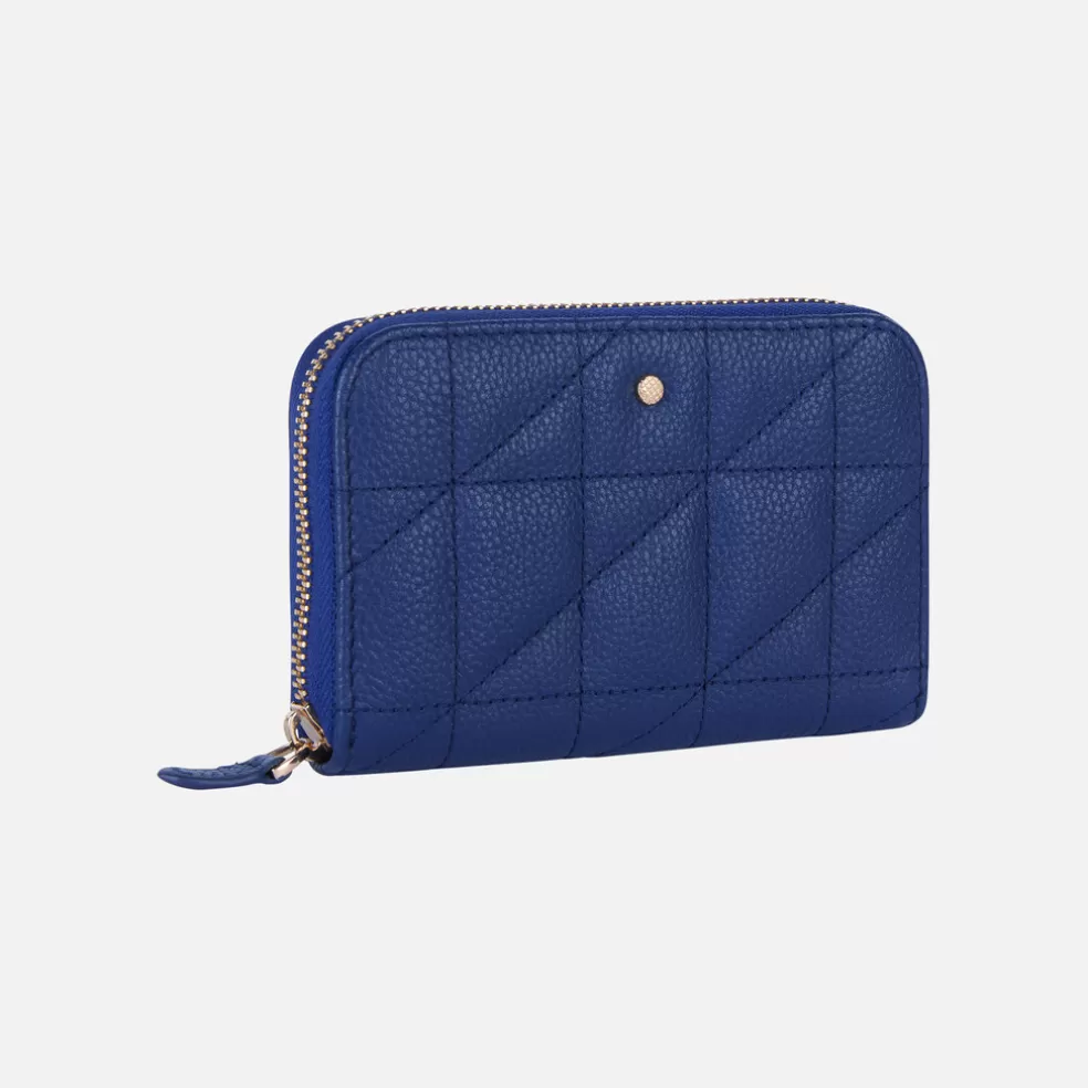 Geox WALLET MULHER - CARTEIRAS de mulher azul centáurea New