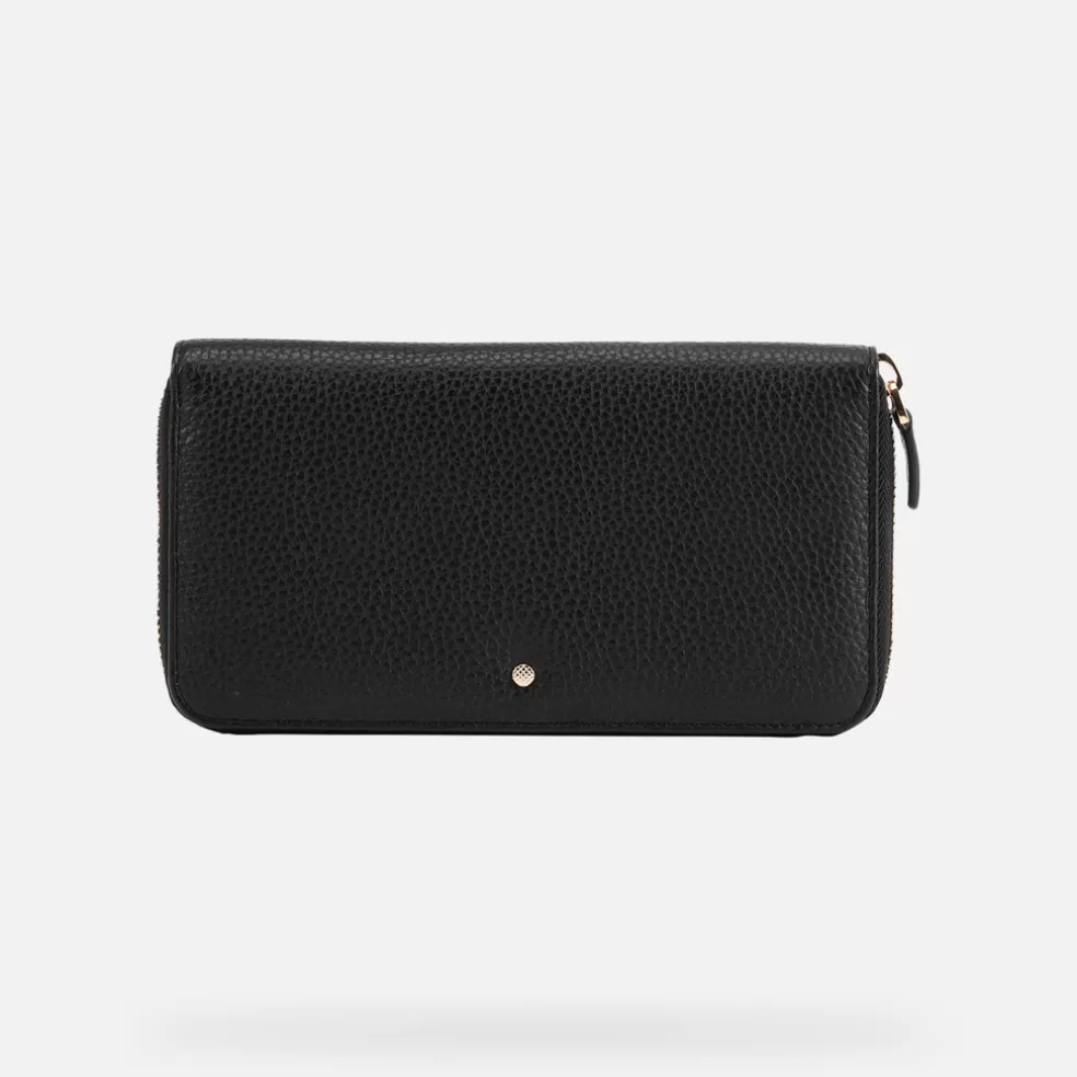 Geox WALLET MULHER - CARTEIRAS de mulher preto Hot