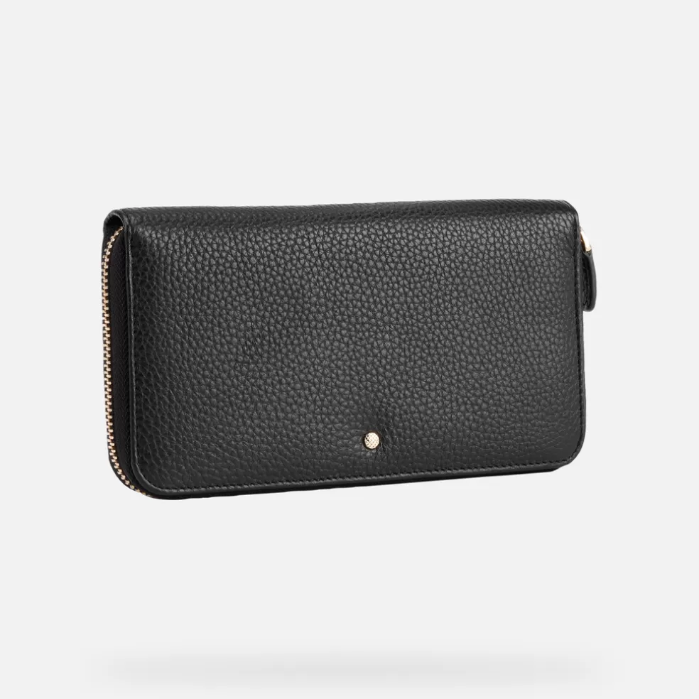 Geox WALLET MULHER - CARTEIRAS de mulher preto Hot